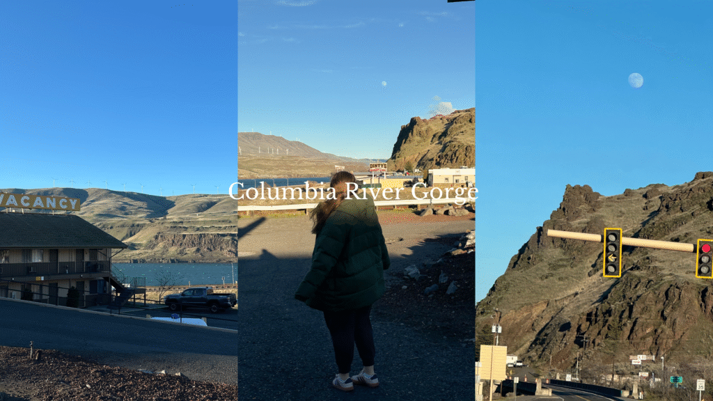 photos from the Columbia River Gorge along I84 in Oregon