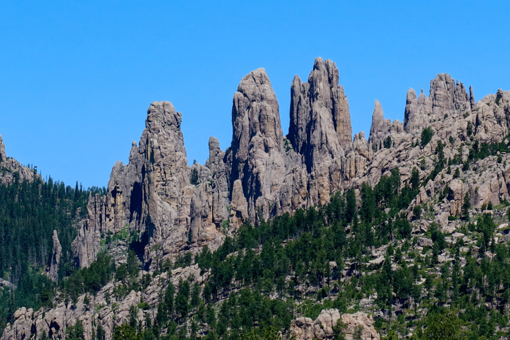large granite structures needles highway south dakota