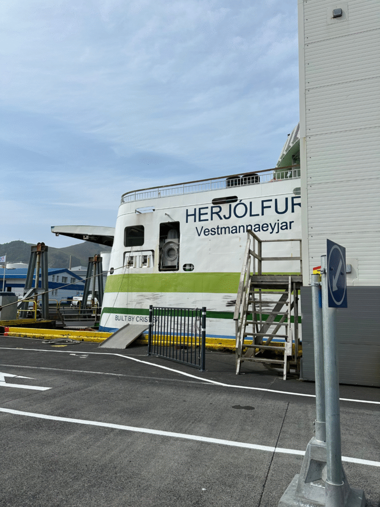 ferry in iceland